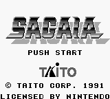 Sagaia (Japan) Title Screen